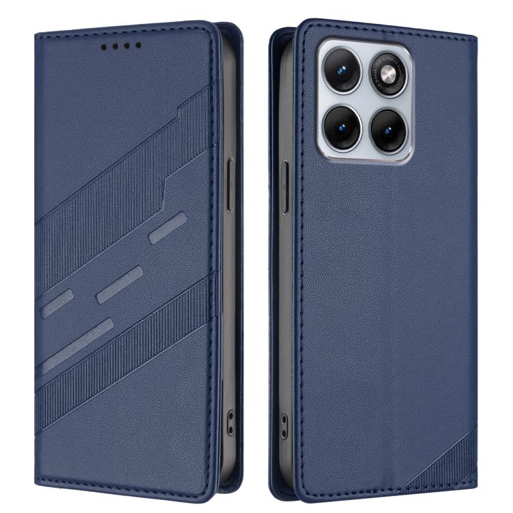 For Motorola Edge 70 Fusion 5G Embossed Multi-functional Wallet Retro Leather Phone Case