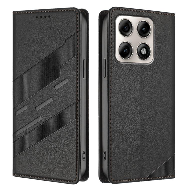 For Motorola Edge 70 Pro 5G Embossed Multi-functional Wallet Retro Leather Phone Case