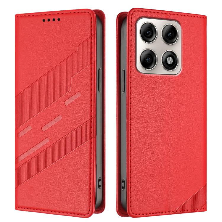 For Motorola Edge 70 Pro 5G Embossed Multi-functional Wallet Retro Leather Phone Case