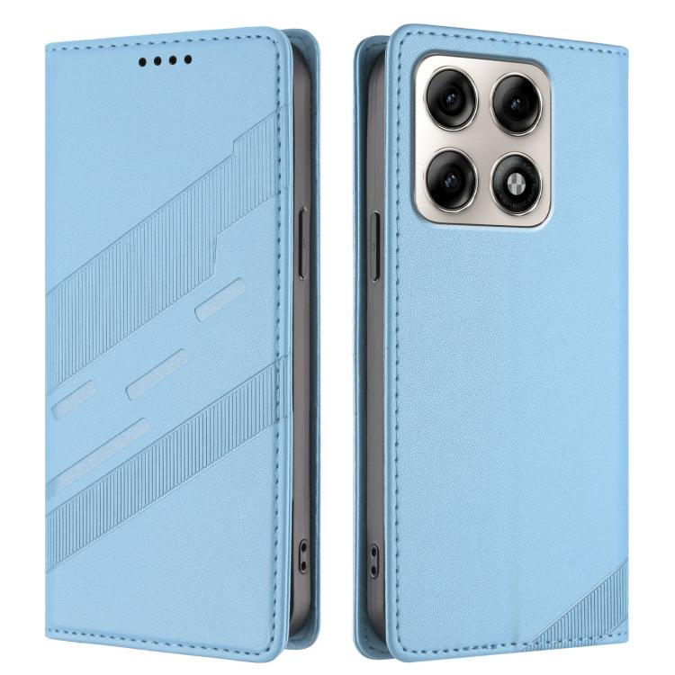 For Motorola Edge 70 Pro 5G Embossed Multi-functional Wallet Retro Leather Phone Case