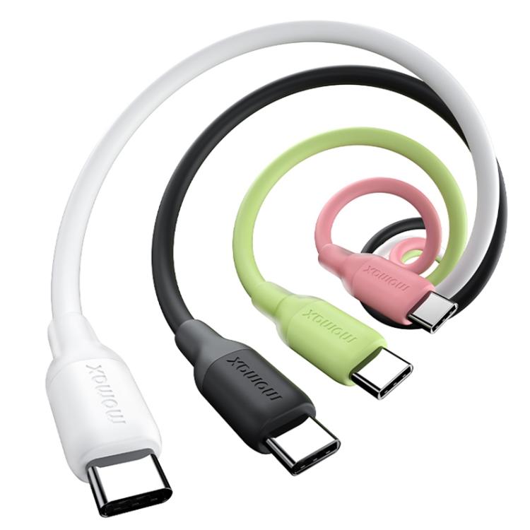 MOMAX DC23 1-Link Flow CC X 60W USB-C / Type-C to USB-C / Type-C Fast Charging Cable, Length:1.2m