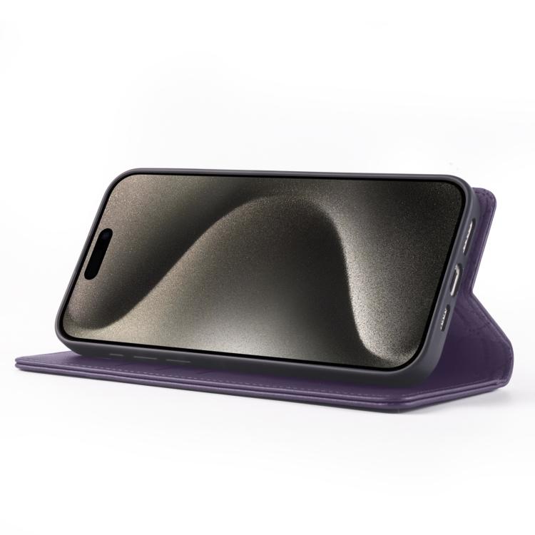 For iPhone 15 Pro Max Forwenw F6 Series RFID Leather Phone Case