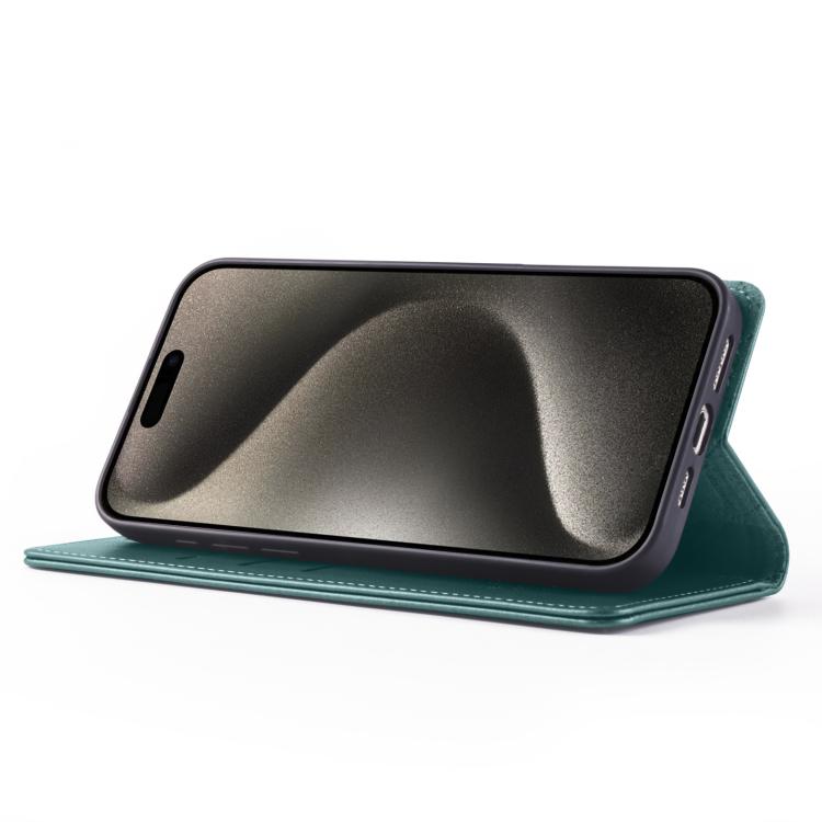 For iPhone 15 Pro Max Forwenw F6 Series RFID Leather Phone Case