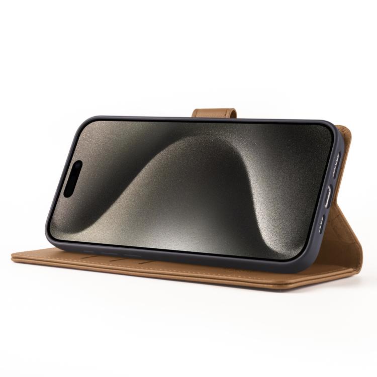 For iPhone 15 Pro Forwenw F6 Series RFID Leather Phone Case