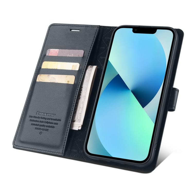 For iPhone 14 Forwenw F6 Series RFID Leather Phone Case