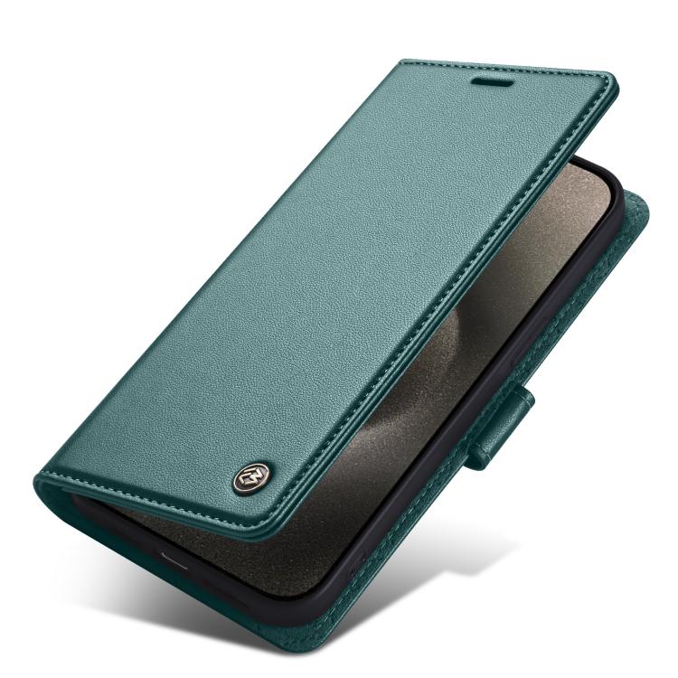 For iPhone 14 Pro Max Forwenw F6 Series RFID Leather Phone Case
