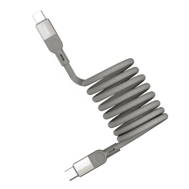 MOMAX DC36 100W USB-C / Type-C to USB-C / Type-C Magnetic Braided Data Cable, Length:2m