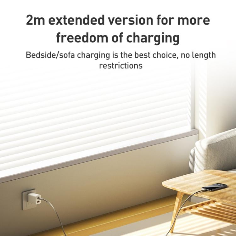 MOMAX DC36 100W USB-C / Type-C to USB-C / Type-C Magnetic Braided Data Cable, Length:2m