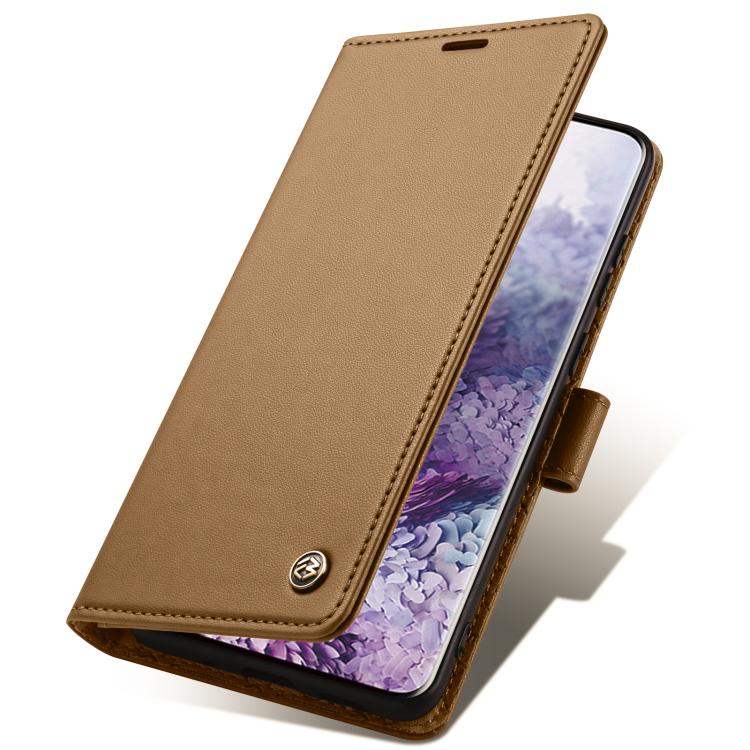 For Samsung Galaxy S20 5G Forwenw F6 Series RFID Leather Phone Case