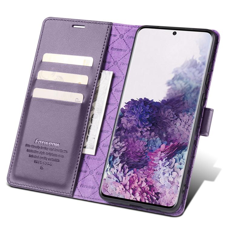 For Samsung Galaxy S20 5G Forwenw F6 Series RFID Leather Phone Case