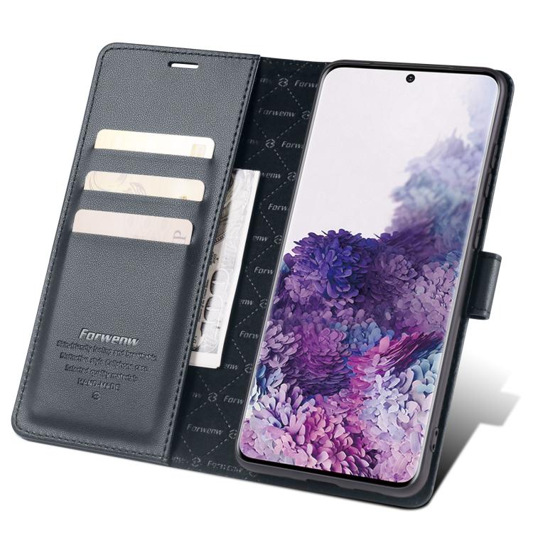 For Samsung Galaxy S20 5G Forwenw F6 Series RFID Leather Phone Case