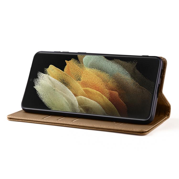 For Samsung Galaxy S20 Ultra 5G Forwenw F6 Series RFID Leather Phone Case