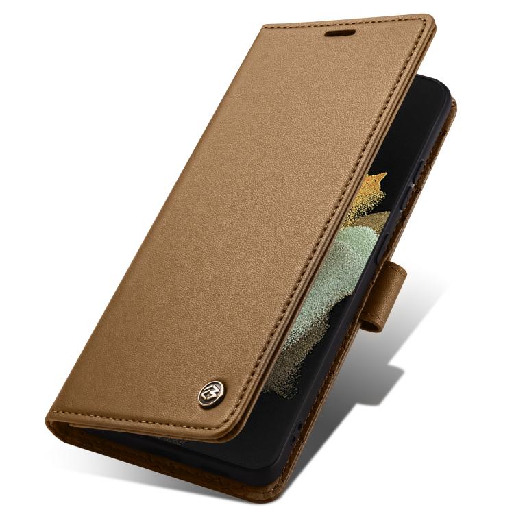 For Samsung Galaxy S20 Ultra 5G Forwenw F6 Series RFID Leather Phone Case