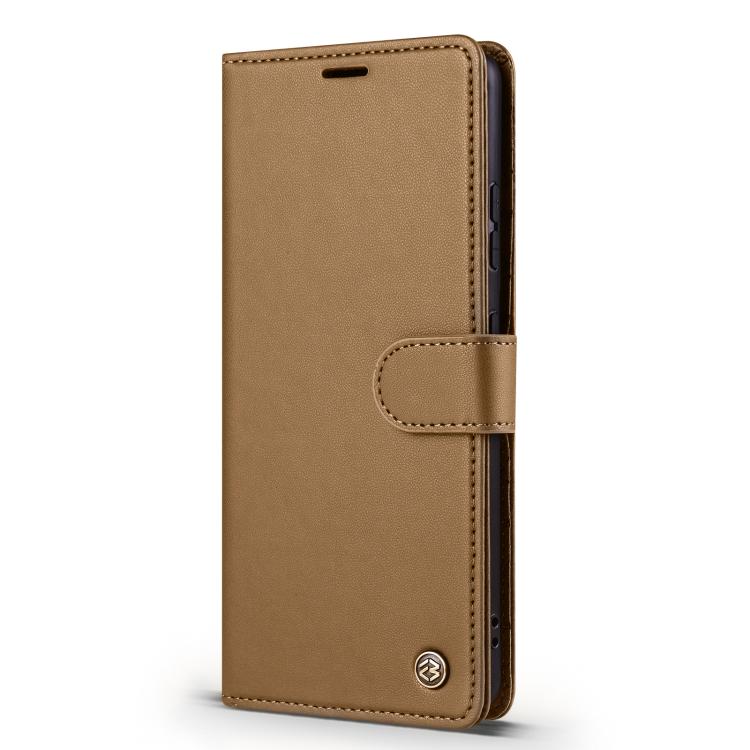 For Samsung Galaxy S21 Ultra 5G Forwenw F6 Series RFID Leather Phone Case