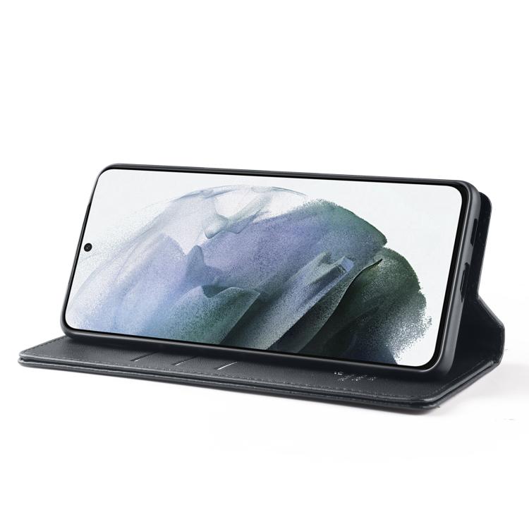 For Samsung Galaxy S21 FE 5G Forwenw F6 Series RFID Leather Phone Case