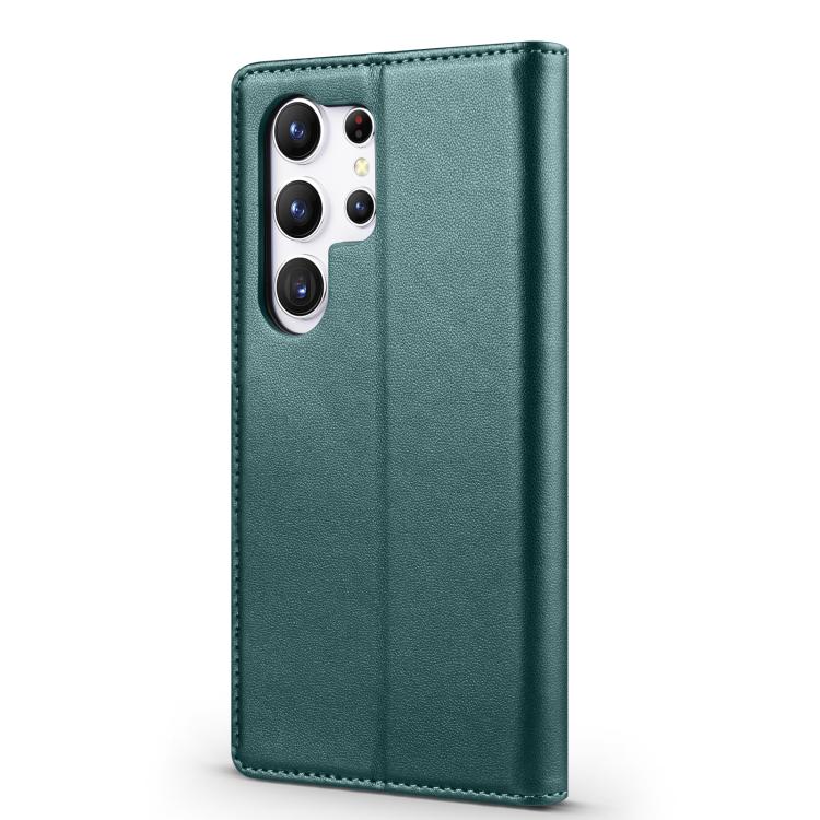 For Samsung Galaxy S22 Ultra 5G Forwenw F6 Series RFID Leather Phone Case