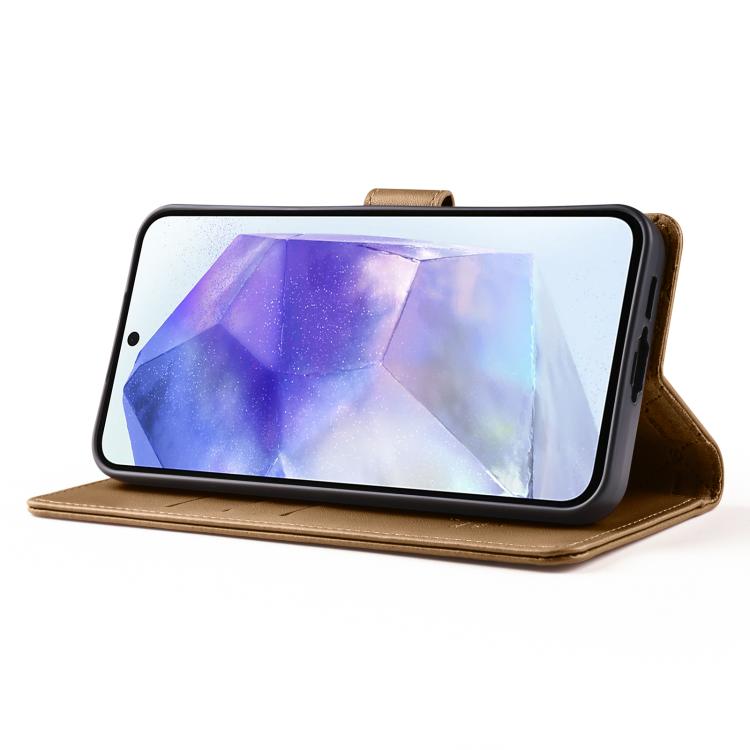 For Samsung Galaxy S24 5G Forwenw F6 Series RFID Leather Phone Case