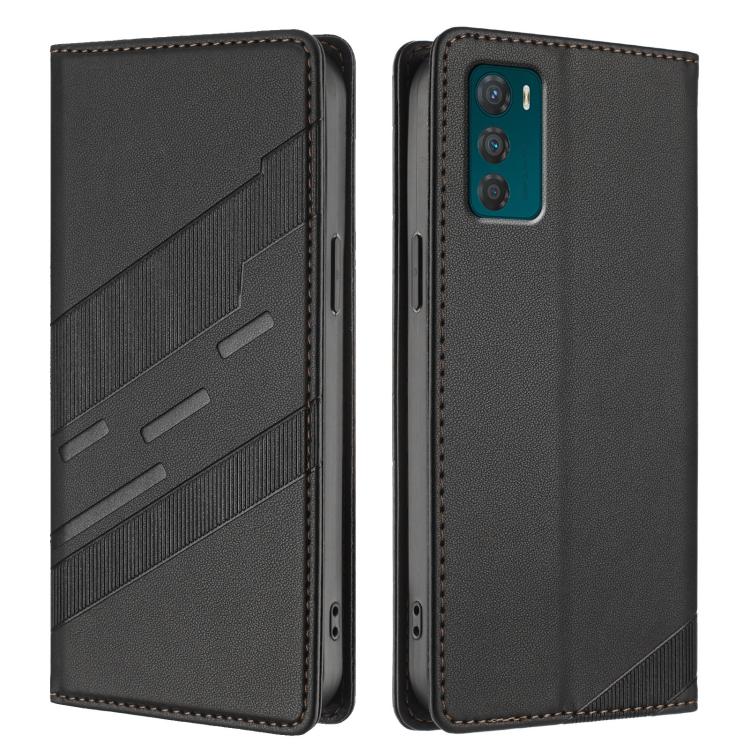 For Motorola Moto G42 Embossed Multi-functional Wallet Retro Leather Phone Case
