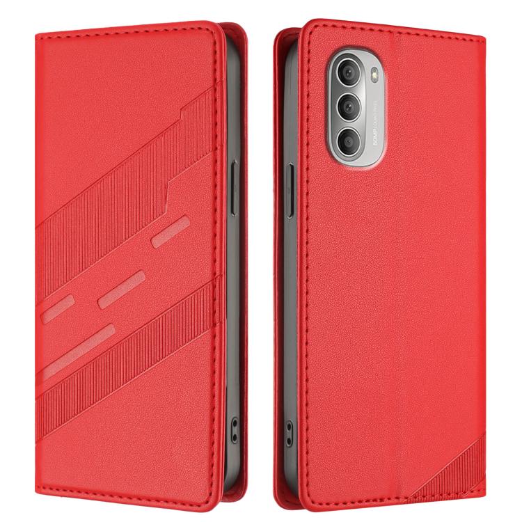 For Motorola Moto G51 5G Embossed Multi-functional Wallet Retro Leather Phone Case