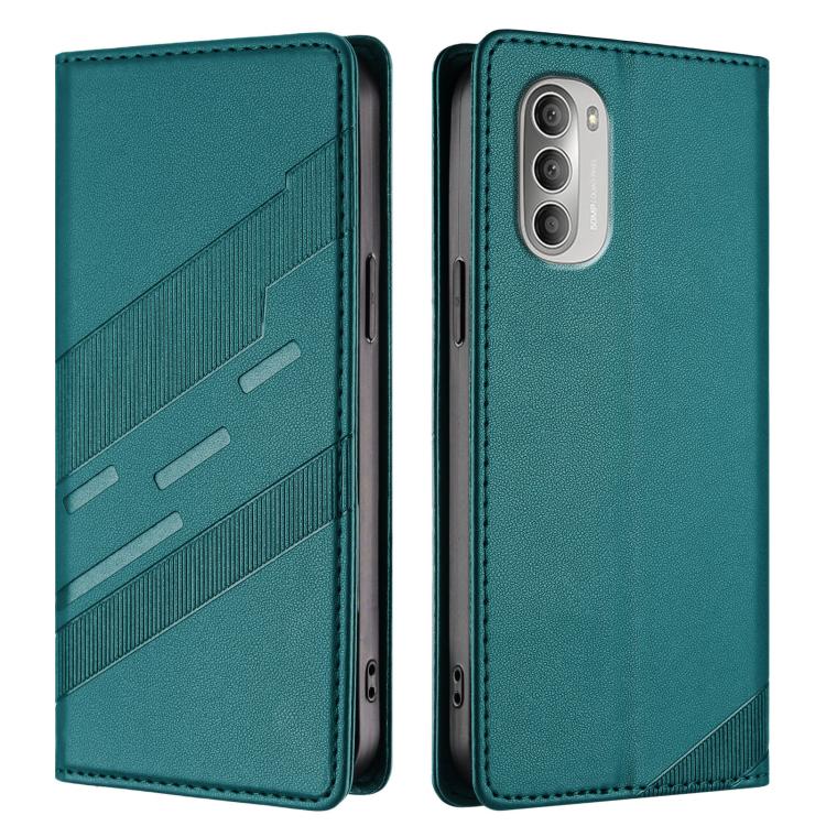 For Motorola Moto G51 5G Embossed Multi-functional Wallet Retro Leather Phone Case