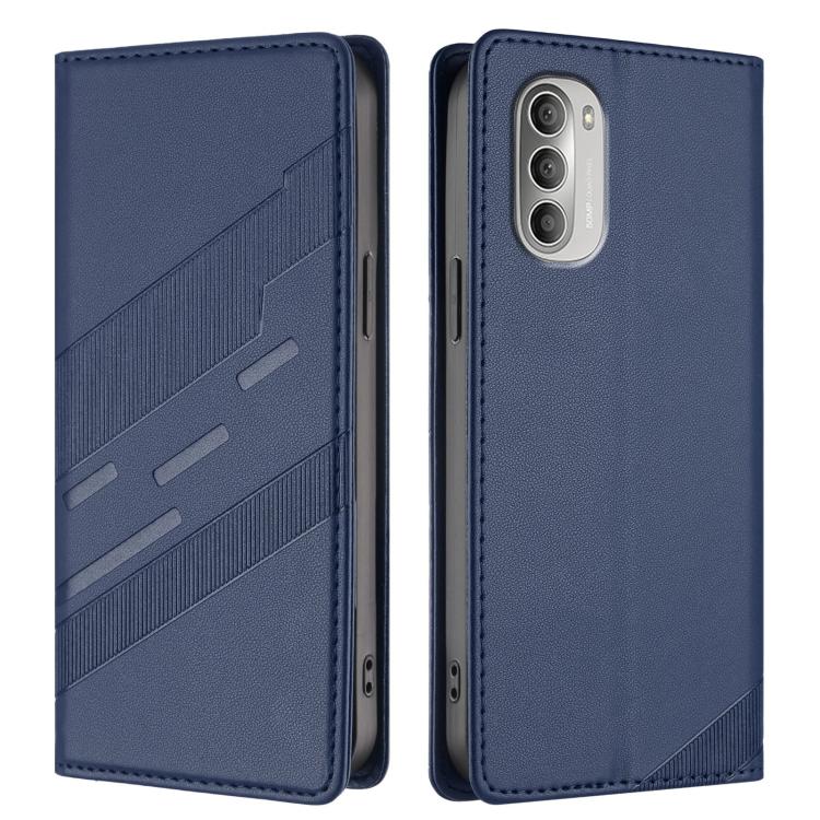 For Motorola Moto G51 5G Embossed Multi-functional Wallet Retro Leather Phone Case