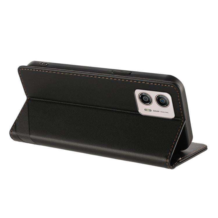 For Motorola Moto G53 Embossed Multi-functional Wallet Retro Leather Phone Case