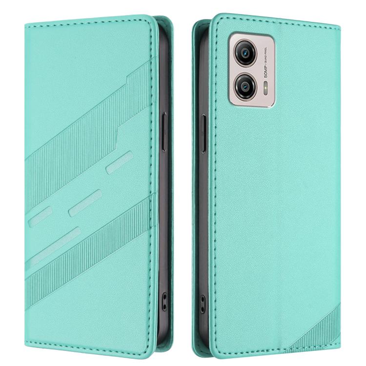 For Motorola Moto G53 Embossed Multi-functional Wallet Retro Leather Phone Case