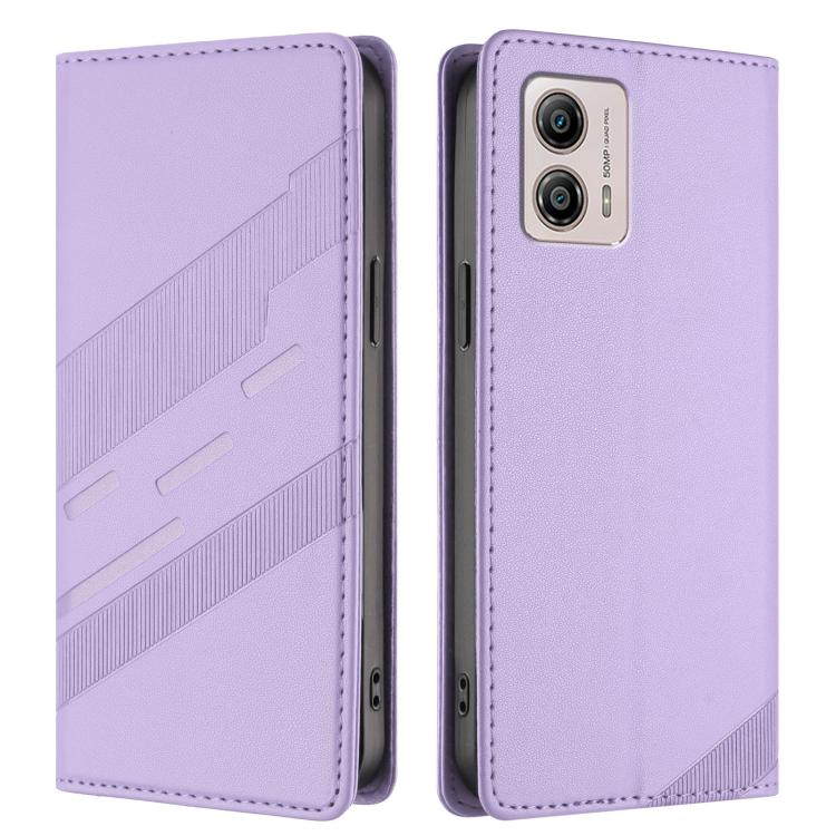 For Motorola Moto G53 Embossed Multi-functional Wallet Retro Leather Phone Case