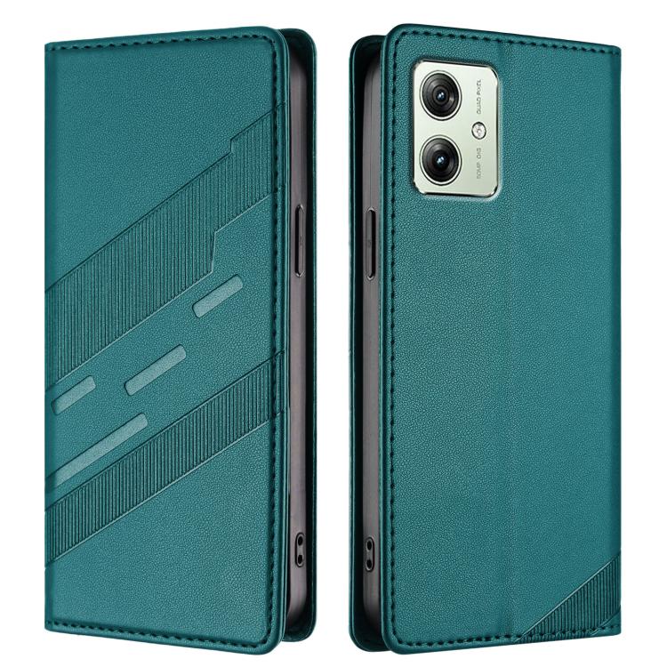 For Motorola Moto G54 Power Embossed Multi-functional Wallet Retro Leather Phone Case
