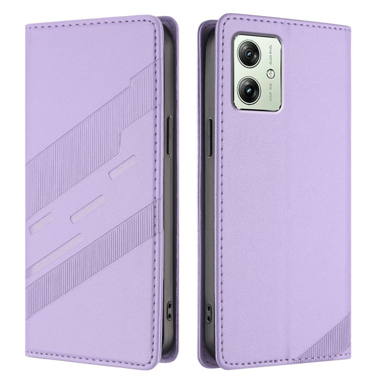 For Motorola Moto G54 Power Embossed Multi-functional Wallet Retro Leather Phone Case