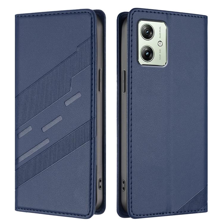 For Motorola Moto G54 Power Embossed Multi-functional Wallet Retro Leather Phone Case