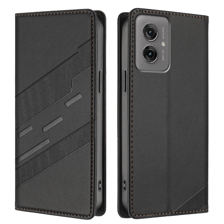 For Motorola Moto G55 Embossed Multi-functional Wallet Retro Leather Phone Case