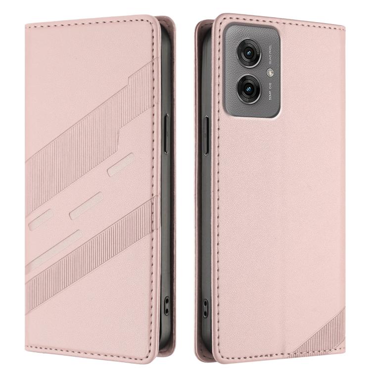 For Motorola Moto G55 Embossed Multi-functional Wallet Retro Leather Phone Case