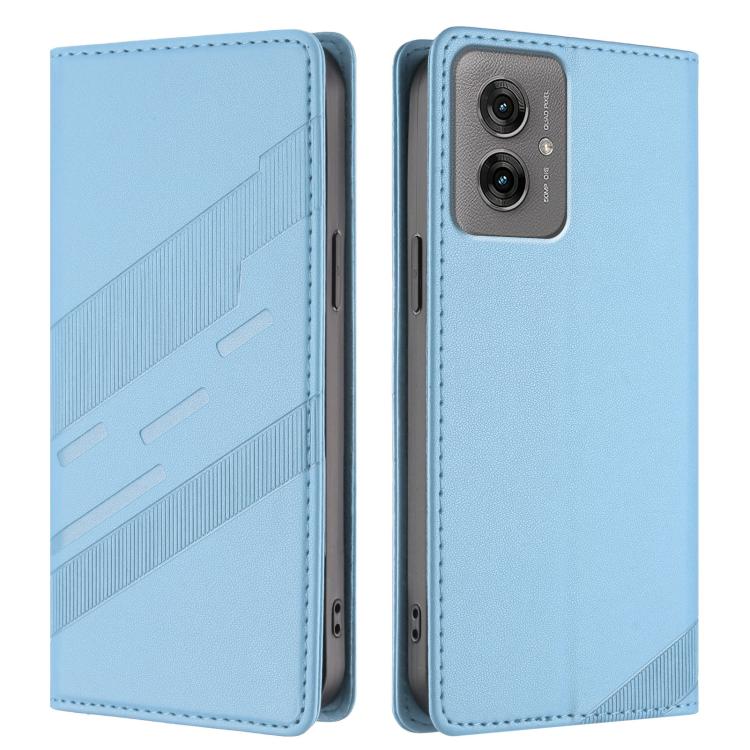 For Motorola Moto G55 Embossed Multi-functional Wallet Retro Leather Phone Case
