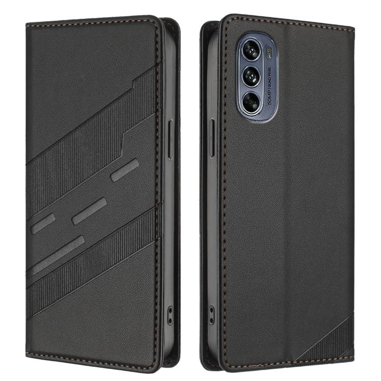 For Motorola Moto G62 Embossed Multi-functional Wallet Retro Leather Phone Case