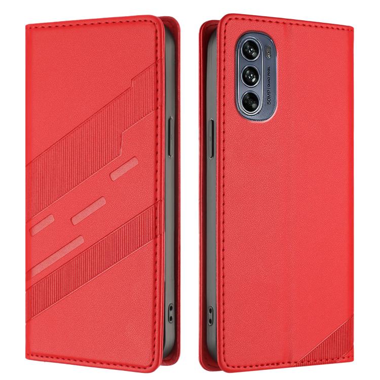 For Motorola Moto G62 Embossed Multi-functional Wallet Retro Leather Phone Case
