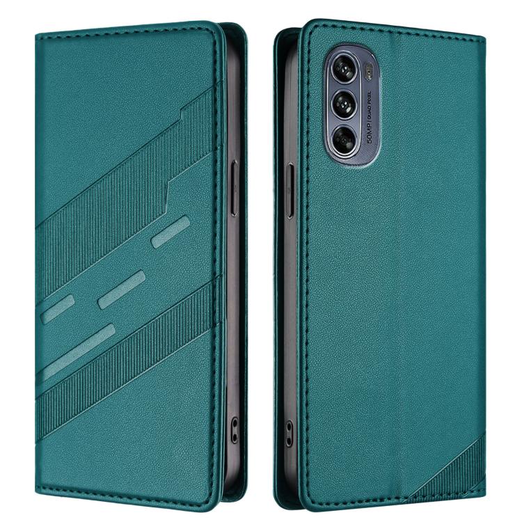 For Motorola Moto G62 Embossed Multi-functional Wallet Retro Leather Phone Case