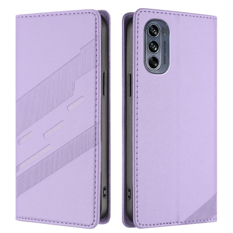 For Motorola Moto G62 Embossed Multi-functional Wallet Retro Leather Phone Case