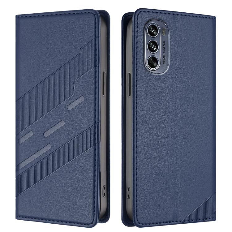 For Motorola Moto G62 Embossed Multi-functional Wallet Retro Leather Phone Case