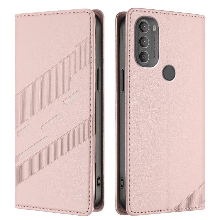 For Motorola Moto G71 5G Embossed Multi-functional Wallet Retro Leather Phone Case