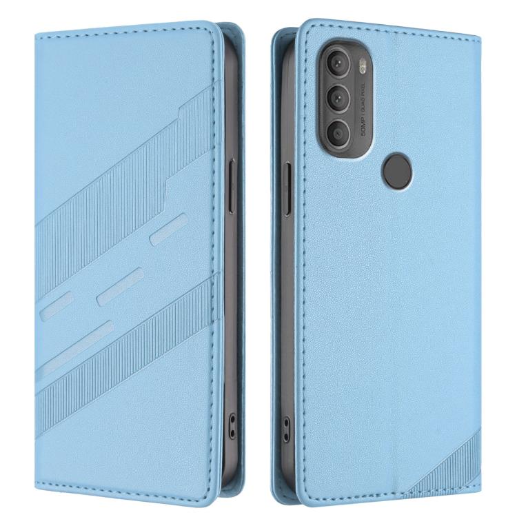 For Motorola Moto G71 5G Embossed Multi-functional Wallet Retro Leather Phone Case