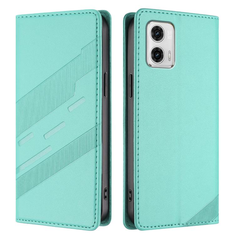 For Motorola Moto G73 Embossed Multi-functional Wallet Retro Leather Phone Case