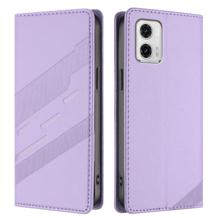 For Motorola Moto G73 Embossed Multi-functional Wallet Retro Leather Phone Case