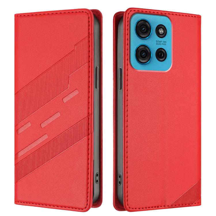 For Motorola Moto G75 Embossed Multi-functional Wallet Retro Leather Phone Case