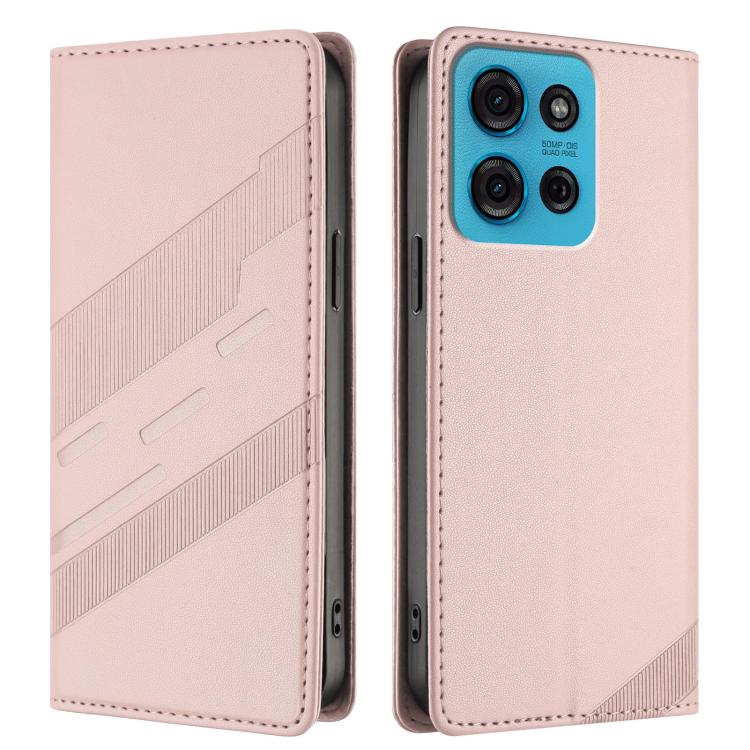 For Motorola Moto G75 Embossed Multi-functional Wallet Retro Leather Phone Case