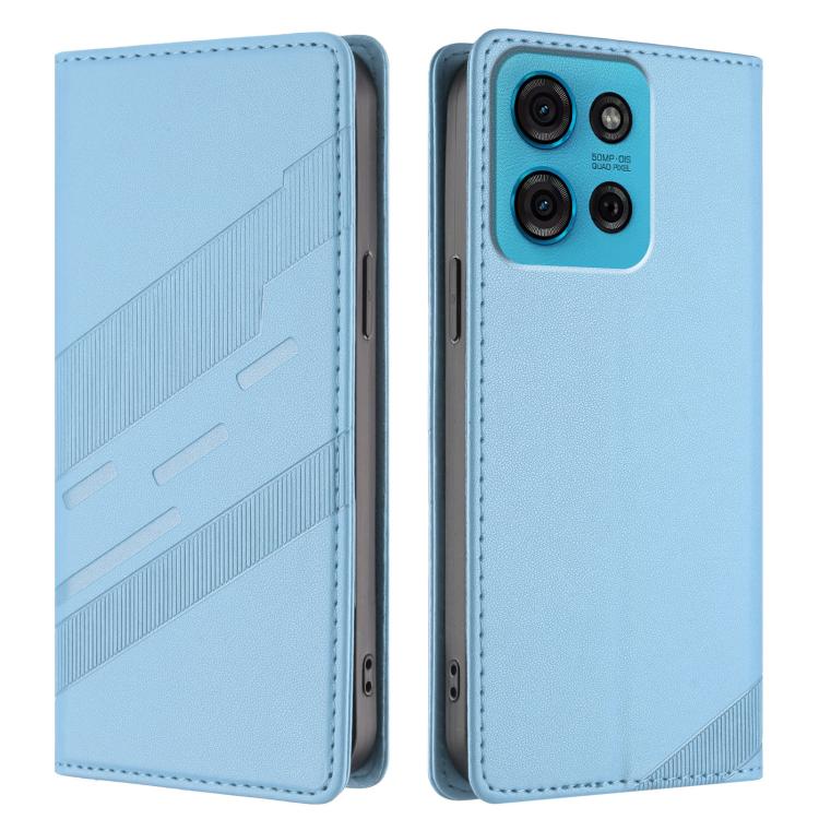 For Motorola Moto G75 Embossed Multi-functional Wallet Retro Leather Phone Case