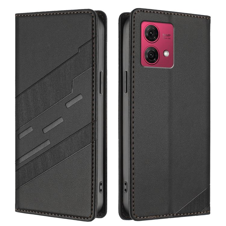 For Motorola Moto G84 Embossed Multi-functional Wallet Retro Leather Phone Case