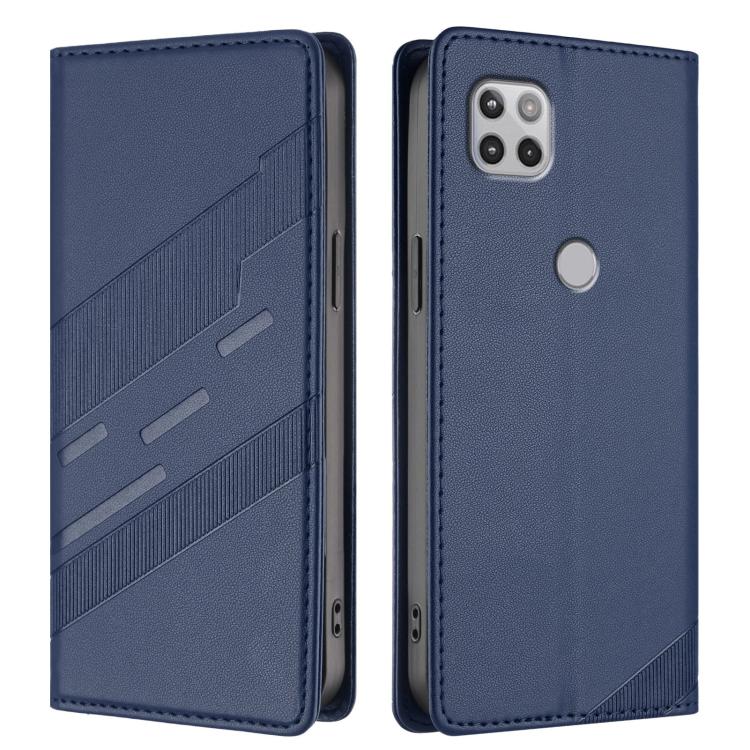 For Motorola One 5G Ace Embossed Multi-functional Wallet Retro Leather Phone Case