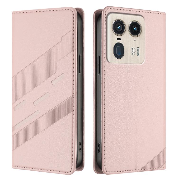 For Motorola Moto X50 Ultra Embossed Multi-functional Wallet Retro Leather Phone Case