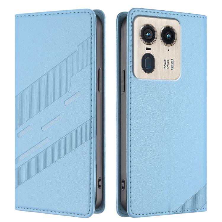 For Motorola Moto X50 Ultra Embossed Multi-functional Wallet Retro Leather Phone Case